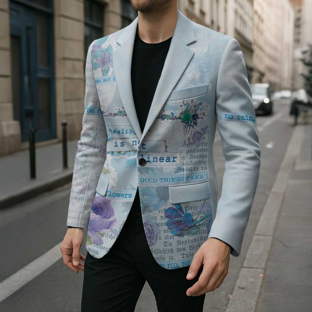 Mental Health Blazer Healing Is Not Linear - Wonder Print Shop