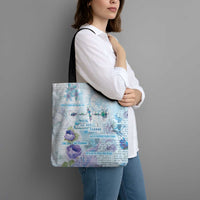 Mental Health Tote Bag Healing Is Not Linear - Wonder Print Shop