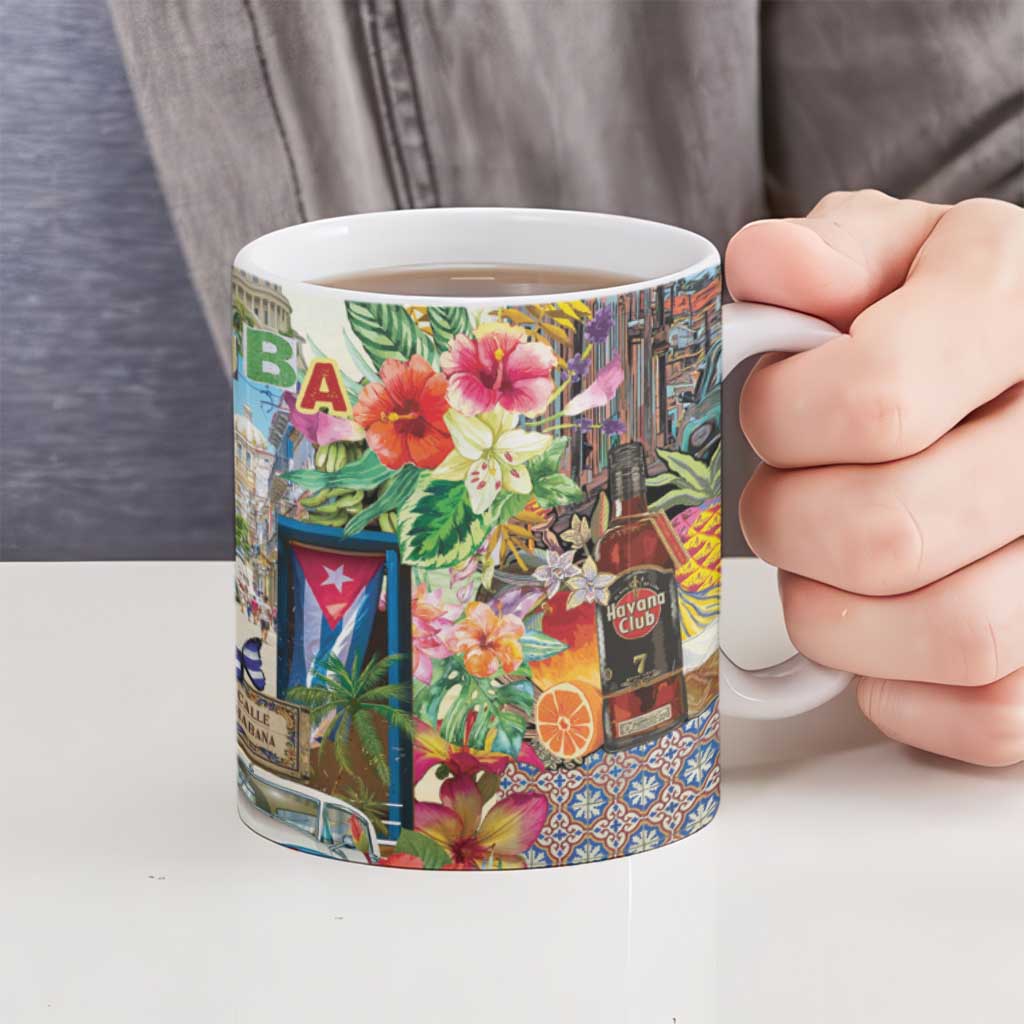Cuba Libre Ceramic Mug The Culture Of Cuba - Wonder Print Shop