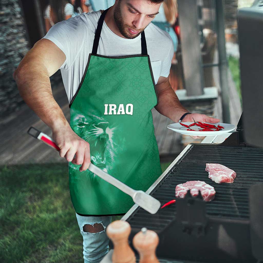 Iraq Football Apron Go Champions - Wonder Print Shop