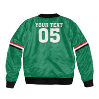 Custom Iraq Football Bomber Jacket Go Champions - Wonder Print Shop