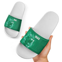 Iraq Football Slide Sandals Go Champions - Wonder Print Shop
