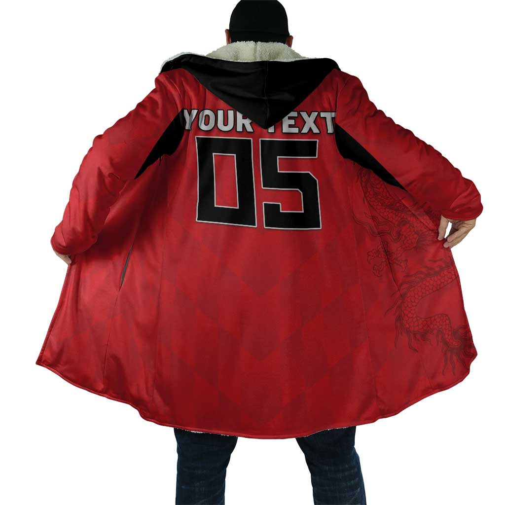 Custom Hong Kong Football Cloak Go Champions - Wonder Print Shop
