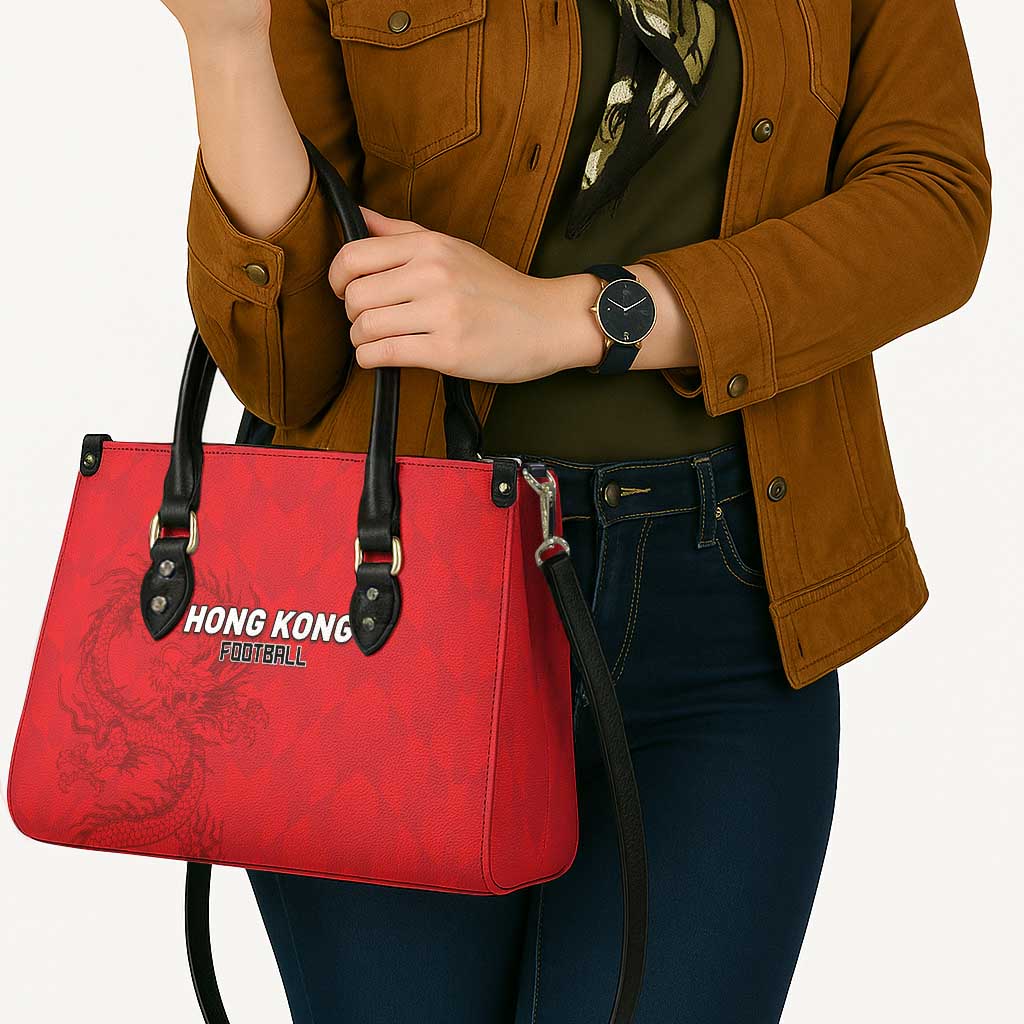 Hong Kong Football Leather Bag Go Champions - Wonder Print Shop