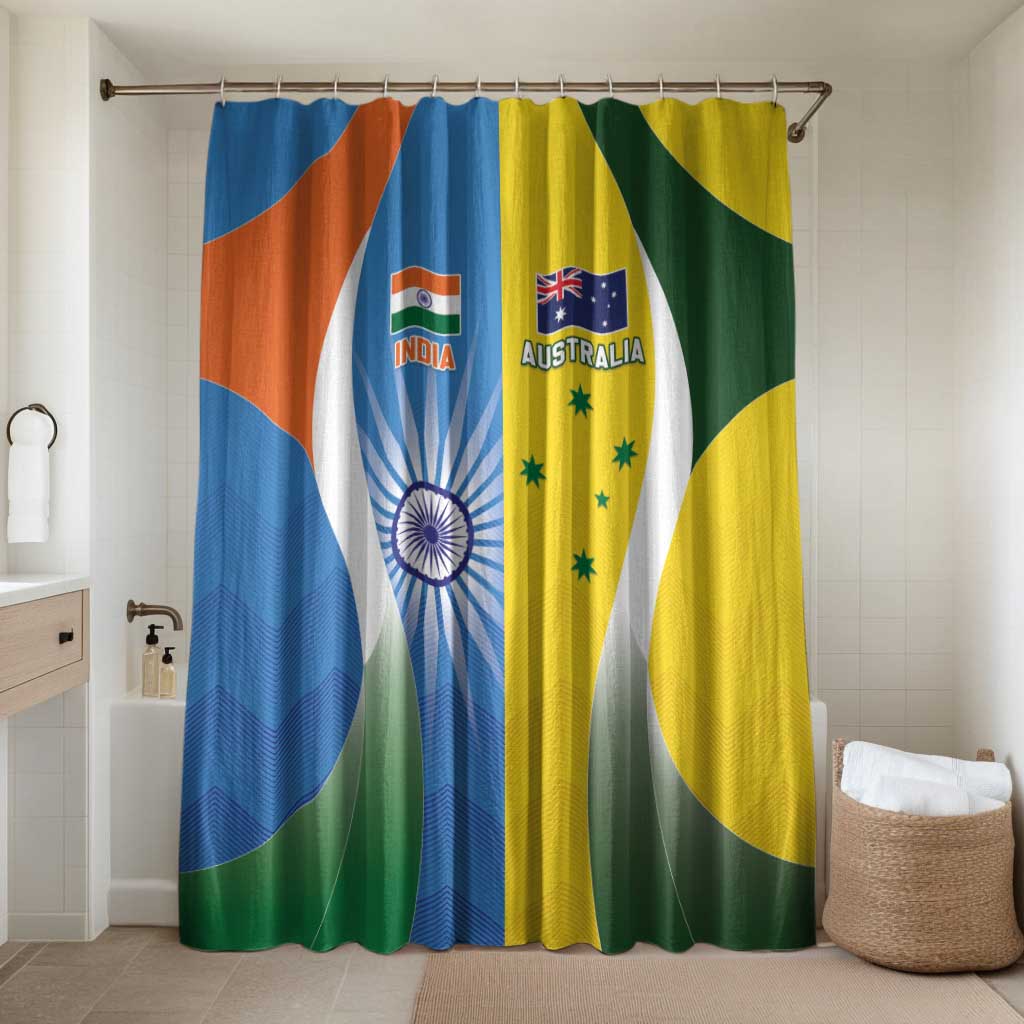 India Vs Australia Cricket Bathroom Set Final Matchup - Wonder Print Shop
