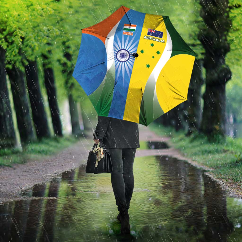 India Vs Australia Cricket Umbrella Final Matchup - Wonder Print Shop