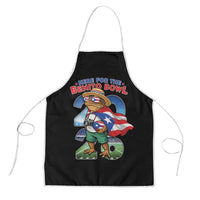 Puerto Rico Coqui Frog Apron Here For The Benito Bowl