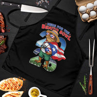 Puerto Rico Coqui Frog Apron Here For The Benito Bowl