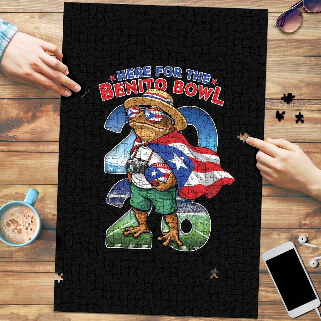 Puerto Rico Coqui Frog Puzzle Here For The Benito Bowl