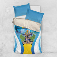 Saint Lucia 1979 Bedding Set Happy Independence Day