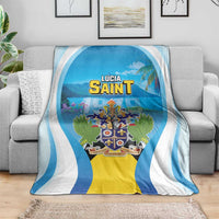 Saint Lucia 1979 Blanket Happy Independence Day