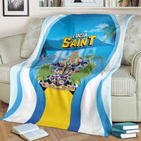 Saint Lucia 1979 Blanket Happy Independence Day