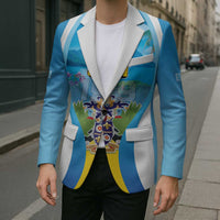 Personalized Saint Lucia 1979 Blazer Happy Independence Day