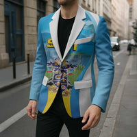 Personalized Saint Lucia 1979 Blazer Happy Independence Day
