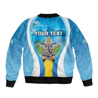 Personalized Saint Lucia 1979 Bomber Jacket Happy Independence Day