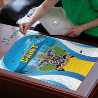 Saint Lucia 1979 Puzzle Happy Independence Day