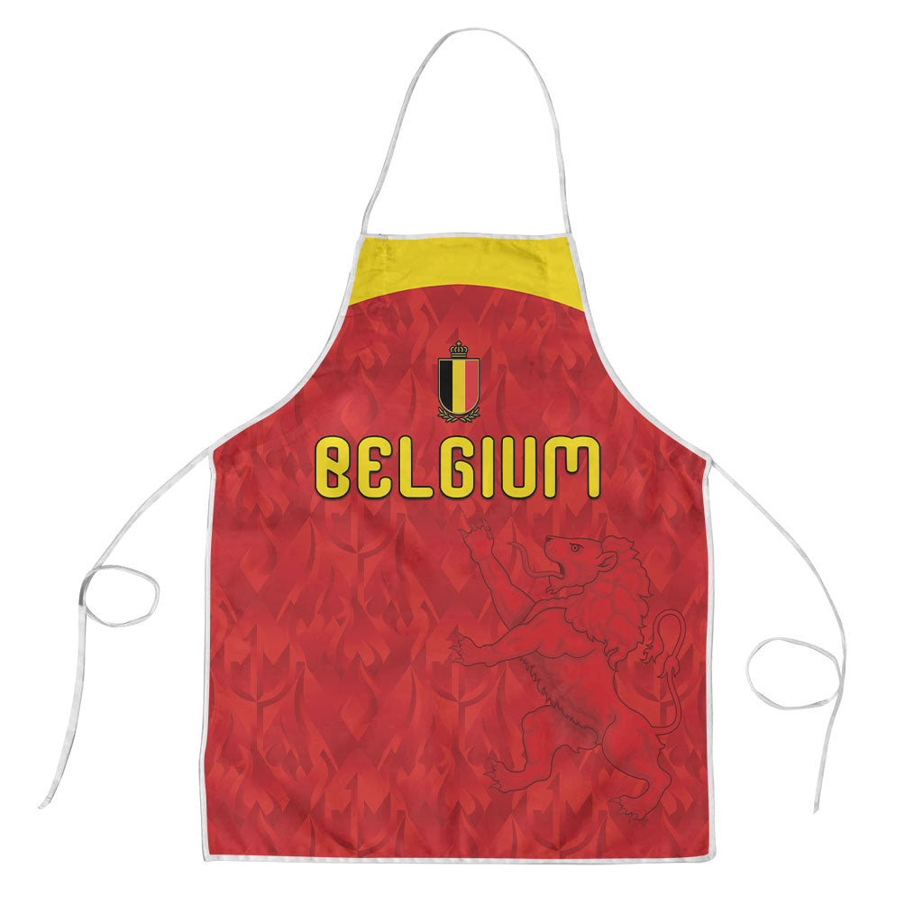Belgium Football 2026 Apron Belgian Lion Sporty Style