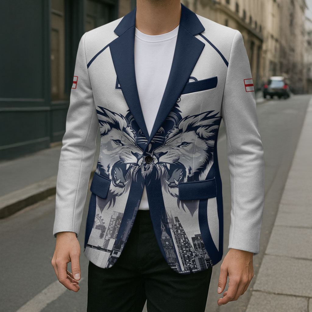 Custom England Football 2026 Blazer Three Lions Special Style