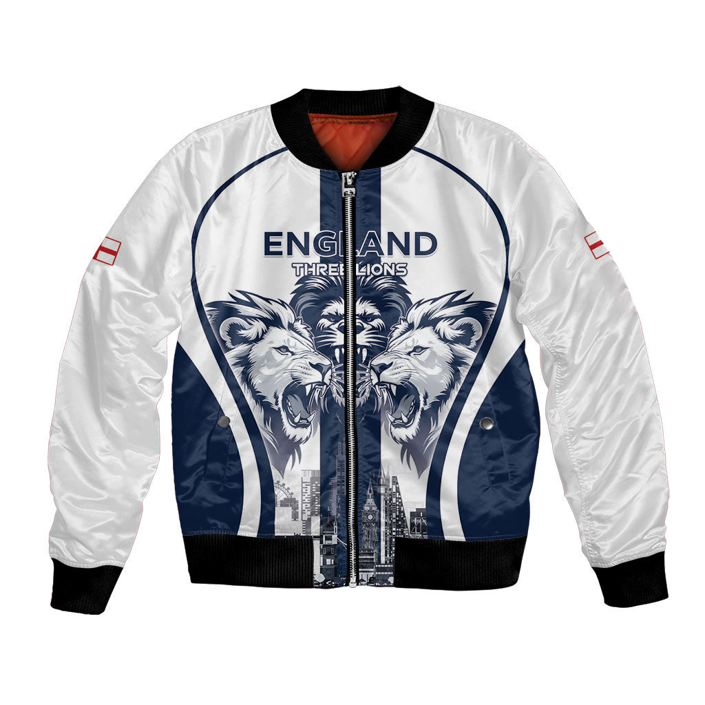 Custom England Football 2026 Bomber Jacket Three Lions Special Style