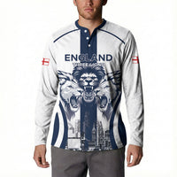 Custom England Football 2026 Button Sweatshirt Three Lions Special Style