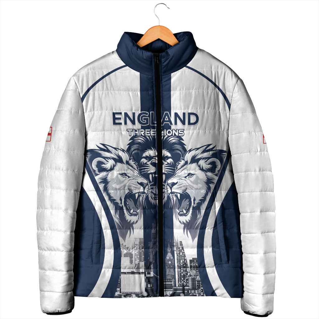 Custom England Football 2026 Padded Jacket Three Lions Special Style