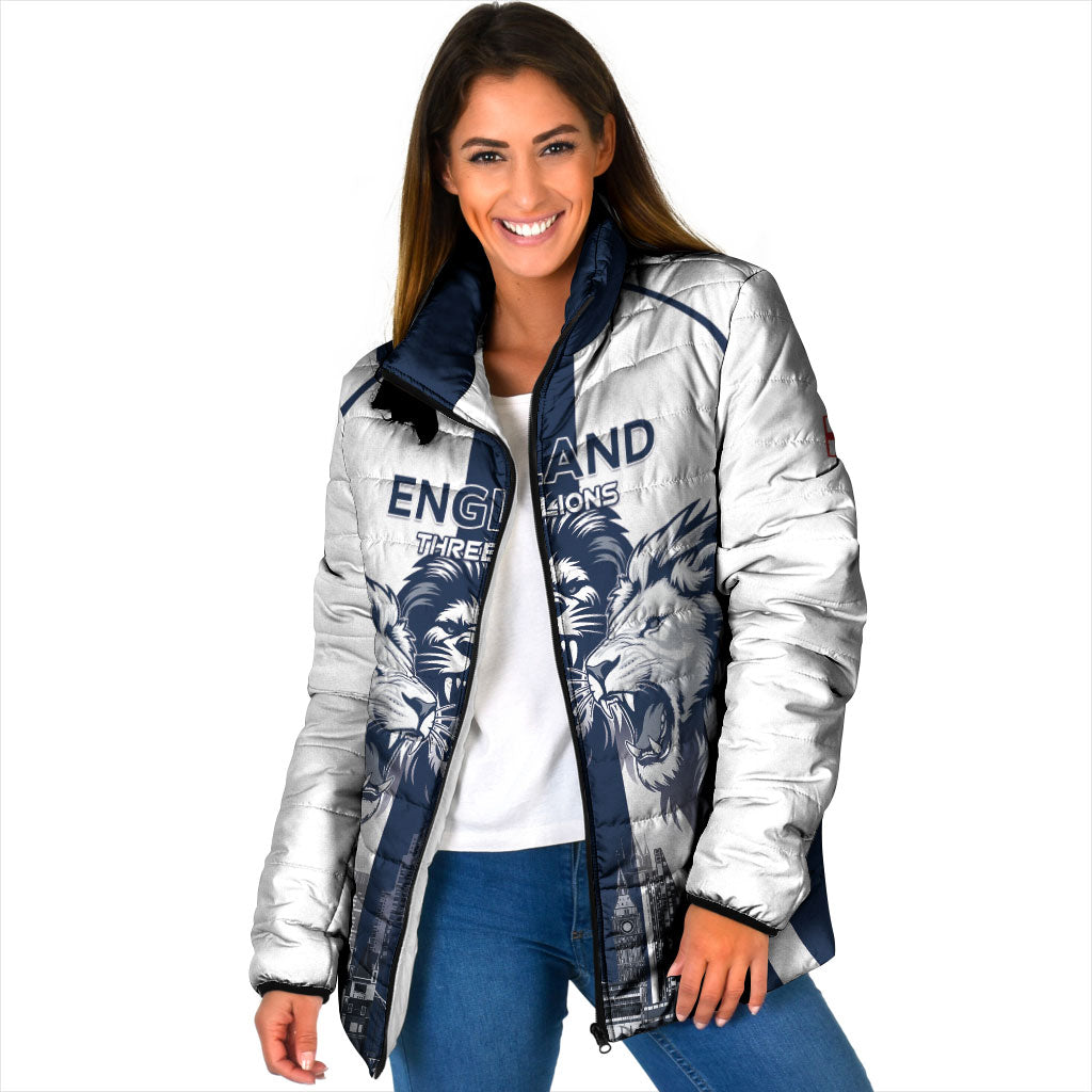 Custom England Football 2026 Padded Jacket Three Lions Special Style