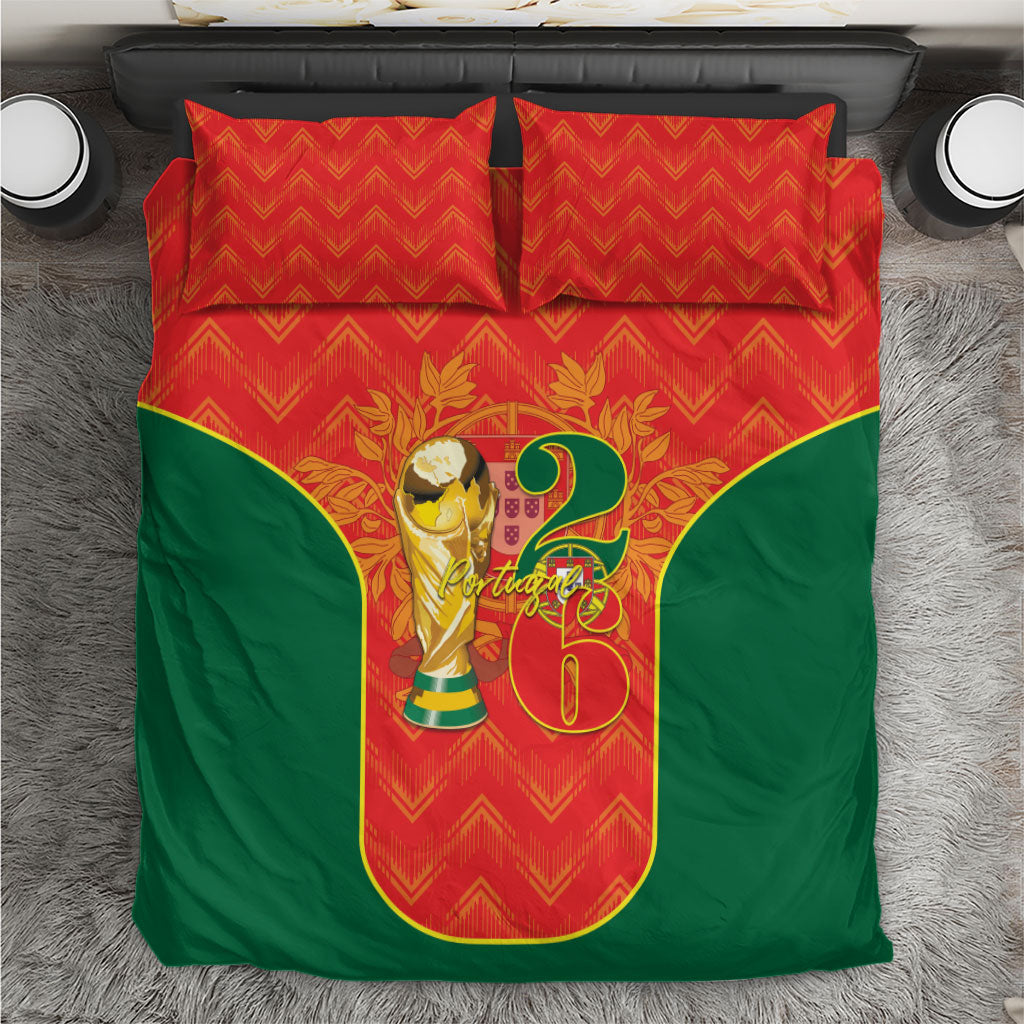 Portugal Football 2026 Bedding Set Road To Glory
