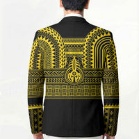Philippines Filipinos Blazer Igorot Tribal Pattern Black