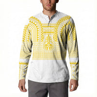 Philippines Filipinos Button Sweatshirt Igorot Tribal Pattern White