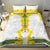 Enkutatash Ethiopia New Year Bedding Set Tilet Pattern With Adey Abeba Flowers