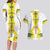 Enkutatash Ethiopia New Year Couples Matching Long Sleeve Bodycon Dress and Hawaiian Shirt Tilet Pattern With Adey Abeba Flowers LT05 - Wonder Print Shop