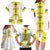 Enkutatash Ethiopia New Year Family Matching Long Sleeve Bodycon Dress and Hawaiian Shirt Tilet Pattern With Adey Abeba Flowers LT05 - Wonder Print Shop