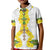 Enkutatash Ethiopia New Year Kid Polo Shirt Tilet Pattern With Adey Abeba Flowers LT05 - Wonder Print Shop