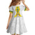 Enkutatash Ethiopia New Year Kid Short Sleeve Dress Tilet Pattern With Adey Abeba Flowers