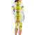 Enkutatash Ethiopia New Year Long Sleeve Bodycon Dress Tilet Pattern With Adey Abeba Flowers LT05 - Wonder Print Shop