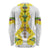 Enkutatash Ethiopia New Year Long Sleeve Shirt Tilet Pattern With Adey Abeba Flowers LT05 - Wonder Print Shop