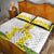 Enkutatash Ethiopia New Year Quilt Bed Set Tilet Pattern With Adey Abeba Flowers LT05 - Wonder Print Shop