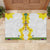 Enkutatash Ethiopia New Year Rubber Doormat Tilet Pattern With Adey Abeba Flowers