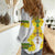 Enkutatash Ethiopia New Year Women Casual Shirt Tilet Pattern With Adey Abeba Flowers