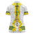 Enkutatash Ethiopia New Year Women Polo Shirt Tilet Pattern With Adey Abeba Flowers