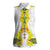 Enkutatash Ethiopia New Year Women Sleeveless Polo Shirt Tilet Pattern With Adey Abeba Flowers