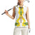 Enkutatash Ethiopia New Year Women Sleeveless Polo Shirt Tilet Pattern With Adey Abeba Flowers