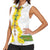 Enkutatash Ethiopia New Year Women Sleeveless Polo Shirt Tilet Pattern With Adey Abeba Flowers