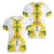 Enkutatash Ethiopia New Year Women V-Neck T-Shirt Tilet Pattern With Adey Abeba Flowers