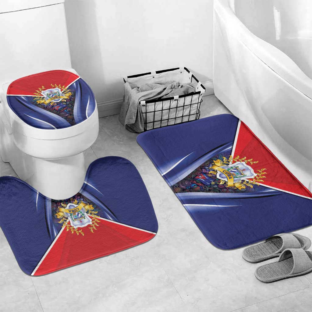 Cuba Bathroom Set 123 Years Of Independence - Wonder Print Shop