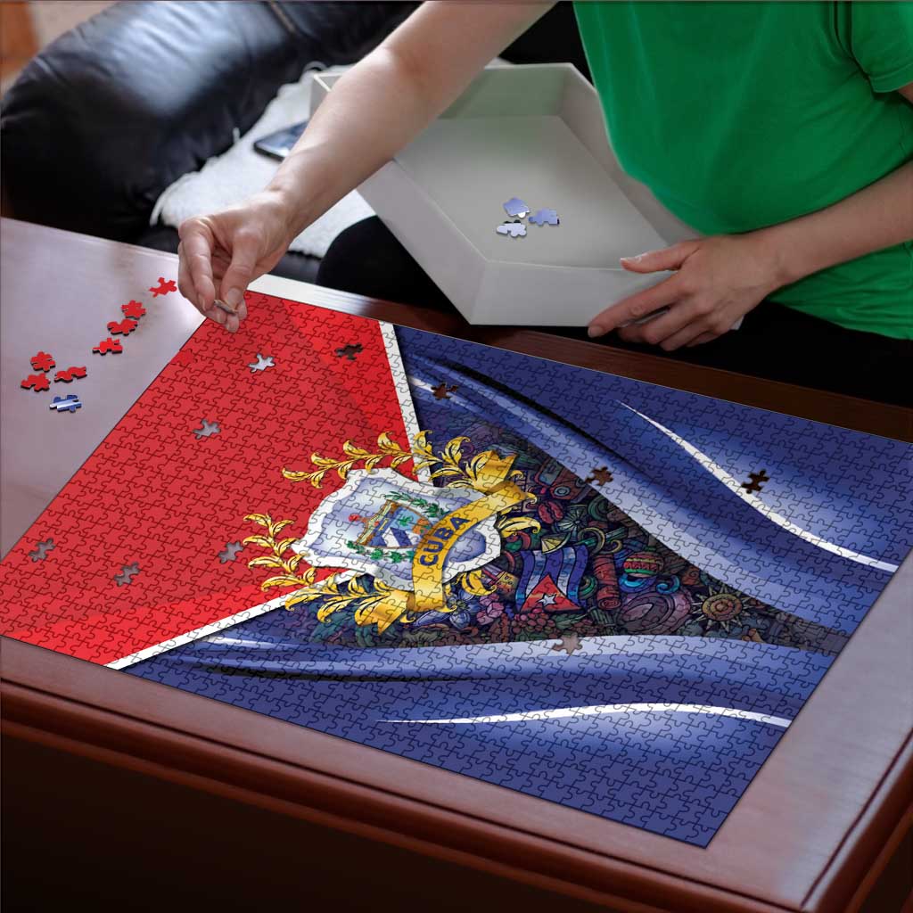 Cuba Puzzle 123 Years Of Independence - Wonder Print Shop