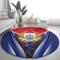 Cuba Round Carpet 123 Years Of Independence - Wonder Print Shop