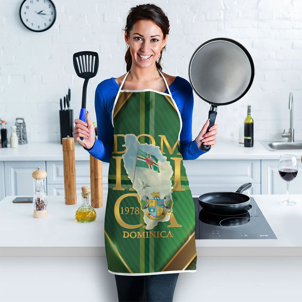 Dominica Independence Day Apron 47 Years Of Freedom - Wonder Print Shop