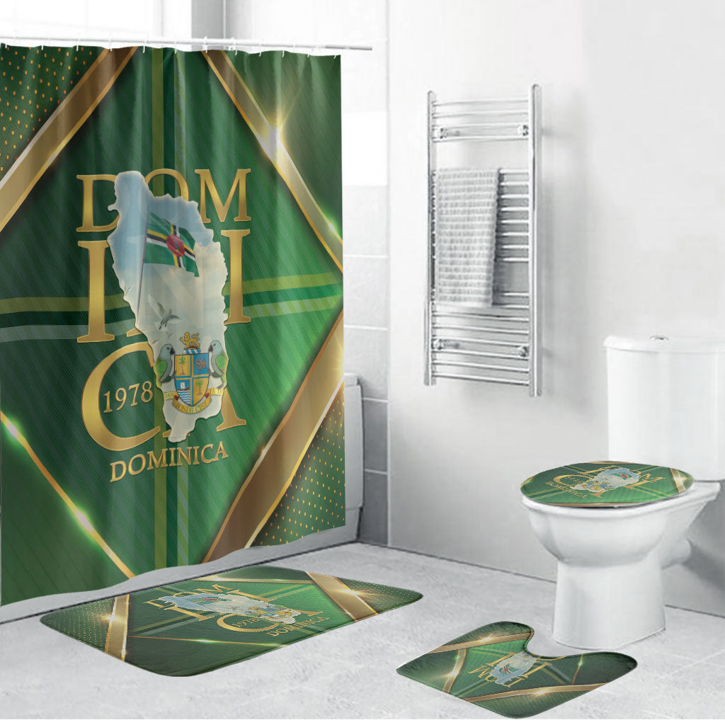 Dominica Independence Day Bathroom Set 47 Years Of Freedom - Wonder Print Shop