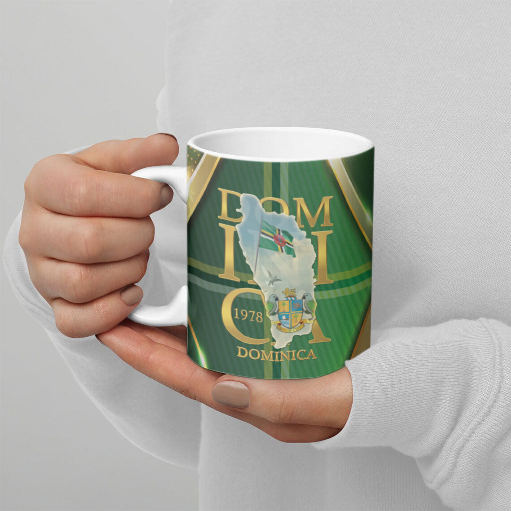 Dominica Independence Day Ceramic Mug 47 Years Of Freedom - Wonder Print Shop